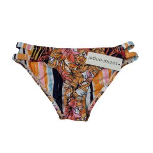 Social Angel Palm Hipster Bikini Bottom S